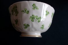 AYNSLEY SHAMROCK #159-  OPEN SUGAR BOWL  .....   http://jaapiesfinechinastore.com