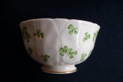 AYNSLEY SHAMROCK #159-  OPEN SUGAR BOWL  .....   http://jaapiesfinechinastore.com