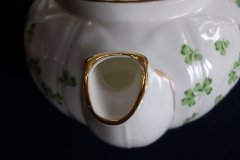 AYNSLEY SHAMROCK #159-  TEA POT  .....   http://jaapiesfinechinastore.com