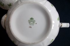 AYNSLEY SHAMROCK #159-  TEA POT  .....   http://jaapiesfinechinastore.com