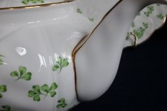 AYNSLEY SHAMROCK #159-  TEA POT  .....   http://jaapiesfinechinastore.com