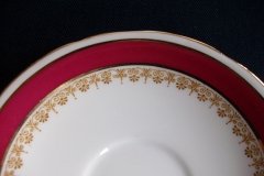 AYNSLEY WARWICK #3778-  CUP & SAUCER  .....   http://jaapiesfinechinastore.com