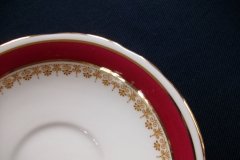 AYNSLEY WARWICK #3778-  CUP & SAUCER  .....   http://jaapiesfinechinastore.com