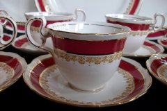 AYNSLEY WARWICK #3778-  DEMI CUP & SAUCER  .....   http://jaapiesfinechinastore.com