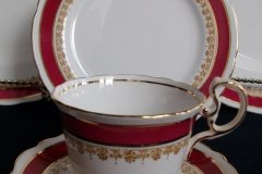 AYNSLEY WARWICK #3778-  DEMI CUP & SAUCER  .....   http://jaapiesfinechinastore.com