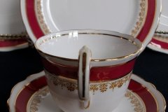 AYNSLEY WARWICK #3778-  DEMI CUP & SAUCER  .....   http://jaapiesfinechinastore.com