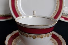 AYNSLEY WARWICK #3778-  DEMI CUP & SAUCER  .....   http://jaapiesfinechinastore.com