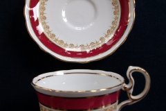 AYNSLEY WARWICK #3778-  DEMI CUP & SAUCER  .....   http://jaapiesfinechinastore.com
