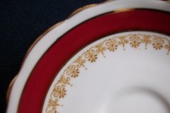 AYNSLEY WARWICK #3778-  DEMI CUP & SAUCER  .....   http://jaapiesfinechinastore.com
