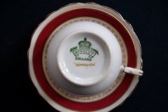 AYNSLEY WARWICK #3778-  DEMI CUP & SAUCER  .....   http://jaapiesfinechinastore.com