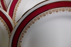 AYNSLEY WARWICK #3778- LUNCH PLATE  .....   http://jaapiesfinechinastore.com