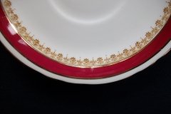 AYNSLEY WARWICK #3778- SOUP BOWL & SAUCER  .....   http://jaapiesfinechinastore.com