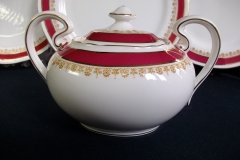AYNSLEY WARWICK #3778-  COVERED SUGAR BOWL  .....   http://jaapiesfinechinastore.com