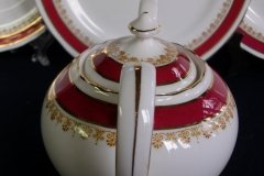 AYNSLEY WARWICK #3778-  COVERED SUGAR BOWL  .....   http://jaapiesfinechinastore.com