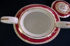 AYNSLEY WARWICK #3778-  COVERED SUGAR BOWL  .....   http://jaapiesfinechinastore.com