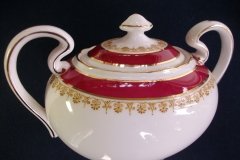 AYNSLEY WARWICK #3778-  COVERED SUGAR BOWL  .....   http://jaapiesfinechinastore.com