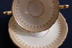 AYNSLEY WINCHESTER  #B4280- SOUP BOWL & SAUCER   .....   http://jaapiesfinechinastore.com
