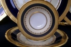 AYNSLEY CHINA WINDSOR COBALT-  CUP & SAUCER   .....   http://jaapiesfinechinastore.com