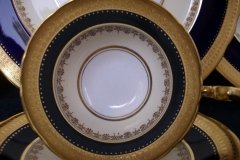 AYNSLEY CHINA WINDSOR COBALT-  CUP & SAUCER   .....   http://jaapiesfinechinastore.com