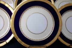 AYNSLEY CHINA WINDSOR COBALT- DINNER PLATE   ..... http://jaapiesfinechinastore.com