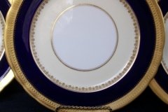 AYNSLEY CHINA WINDSOR COBALT- DINNER PLATE   ..... http://jaapiesfinechinastore.com