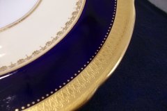 AYNSLEY CHINA WINDSOR COBALT- DINNER PLATE   ..... http://jaapiesfinechinastore.com