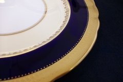 AYNSLEY CHINA WINDSOR COBALT- DINNER PLATE   ..... http://jaapiesfinechinastore.com