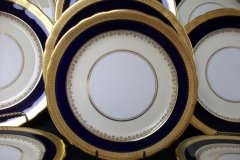 AYNSLEY CHINA WINDSOR COBALT- SALAD PLATE   ..... http://jaapiesfinechinastore.com
