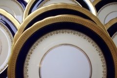 AYNSLEY CHINA WINDSOR COBALT- SALAD PLATE   ..... http://jaapiesfinechinastore.com