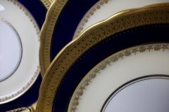 AYNSLEY CHINA WINDSOR COBALT- SALAD PLATE   ..... http://jaapiesfinechinastore.com