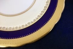 AYNSLEY CHINA WINDSOR COBALT- SALAD PLATE   ..... http://jaapiesfinechinastore.com