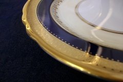 AYNSLEY CHINA WINDSOR COBALT- SALAD PLATE   ..... http://jaapiesfinechinastore.com