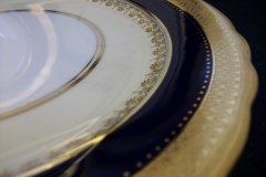 AYNSLEY CHINA WINDSOR COBALT- SALAD PLATE   ..... http://jaapiesfinechinastore.com
