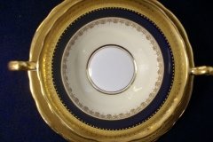 AYNSLEY CHINA WINDSOR COBALT- SOUP BOWL & SAUCER ..... http://jaapiesfinechinastore.com
