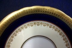 AYNSLEY CHINA WINDSOR COBALT- SOUP BOWL & SAUCER ..... http://jaapiesfinechinastore.com