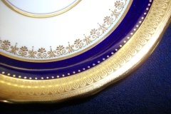 AYNSLEY CHINA WINDSOR COBALT- SOUP BOWL & SAUCER ..... http://jaapiesfinechinastore.com