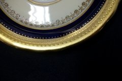AYNSLEY CHINA WINDSOR COBALT- SOUP BOWL & SAUCER ..... http://jaapiesfinechinastore.com