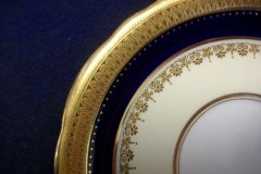 AYNSLEY CHINA WINDSOR COBALT- SOUP BOWL & SAUCER ..... http://jaapiesfinechinastore.com