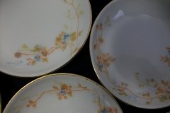 BAWO & DOTTER  AUTUMN VINE, BLUE FLORAL-  BUTTER PAT   .....   http://jaapiesfinechinastore.com