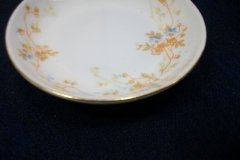 BAWO & DOTTER  AUTUMN VINE, BLUE FLORAL-  BUTTER PAT   .....   http://jaapiesfinechinastore.com