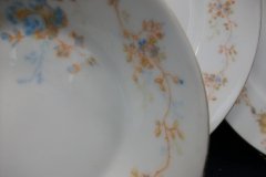 BAWO & DOTTER  AUTUMN VINE, BLUE FLORAL-  BERRY BOWL   .....   http://jaapiesfinechinastore.com