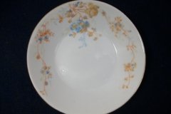 BAWO & DOTTER  AUTUMN VINE, BLUE FLORAL-  BERRY BOWL   .....   http://jaapiesfinechinastore.com