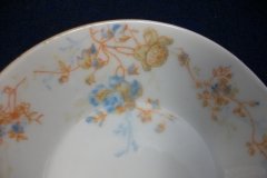 BAWO & DOTTER  AUTUMN VINE, BLUE FLORAL-  BERRY BOWL   .....   http://jaapiesfinechinastore.com
