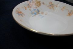 BAWO & DOTTER  AUTUMN VINE, BLUE FLORAL-  BERRY BOWL   .....   http://jaapiesfinechinastore.com