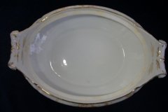 BAWO & DOTTER  AUTUMN VINE, BLUE FLORAL-   COVERED SERVING BOWL #2      .....   http://jaapiesfinechinastore.com