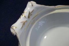 BAWO & DOTTER  AUTUMN VINE, BLUE FLORAL-   COVERED SERVING BOWL #2      .....   http://jaapiesfinechinastore.com