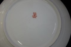 BAWO & DOTTER  AUTUMN VINE, BLUE FLORAL-   DINNER PLATE  9  1/2"     .....   http://jaapiesfinechinastore.com