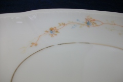 BAWO & DOTTER  AUTUMN VINE, BLUE FLORAL-   GRAVY BOAT & UNDERPLATE  #1     .....   https://www.jaapiesfinechinastore.com