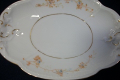 BAWO & DOTTER  AUTUMN VINE, BLUE FLORAL-   GRAVY BOAT & UNDERPLATE  #2     .....   https://www.jaapiesfinechinastore.com