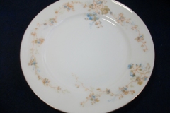 BAWO & DOTTER  AUTUMN VINE, BLUE FLORAL-   LUNCHEON PLATE  8 1/2"     .....   https://www.jaapiesfinechinastore.com